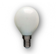 AMPOULE LED E14 3000K 400L 4W FILAMENT MINI SPHERIQUE - FORMAT MILKY AMPOULE LED E14 3000K 400L 4W FILAMENT MINI SPHERIQUE - FORMAT MILKY